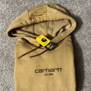 Carhartt Brown Relaxed Fit Hoodie